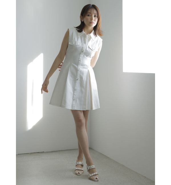 dazzlin「スイッチングタックミニワンピース」|ワンピース|