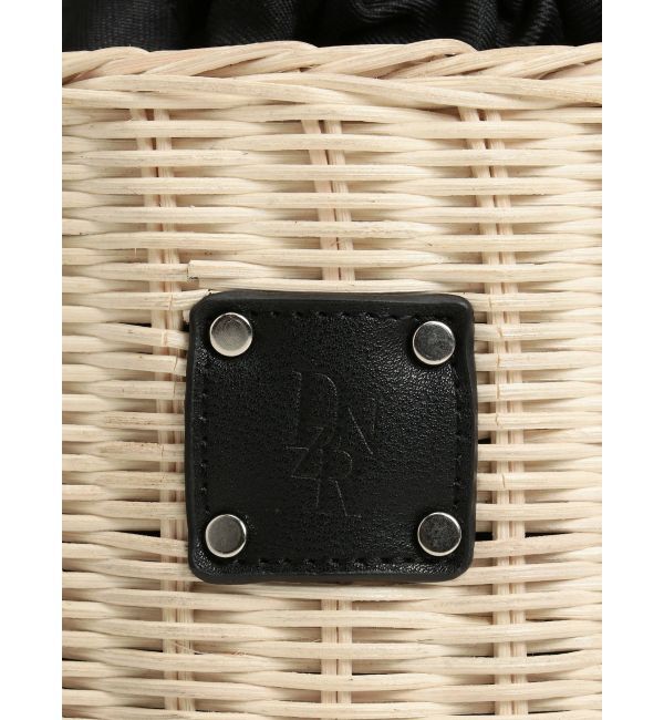 dazzlin「リボンハンドルカゴバッグ」|かごバッグ|