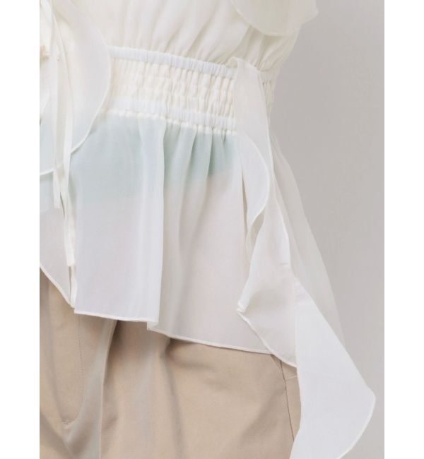 dazzlin「2WAYフルイドペプラムビスチェ」|キャミソール|