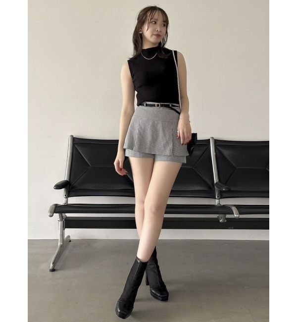 dazzlin「コンパクトノースリニットトップス」|ニット・セーター|