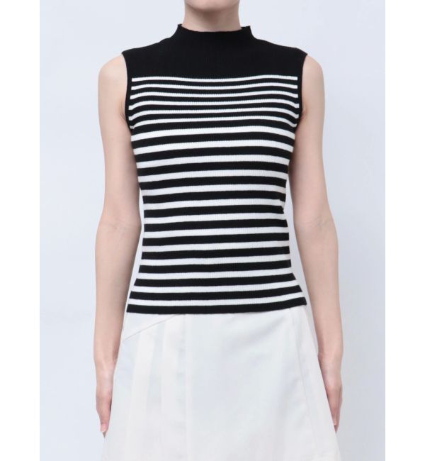 dazzlin「コンパクトノースリニットトップス」|ニット・セーター|