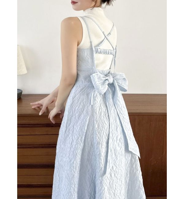 dazzlin「コンパクトノースリニットトップス」|ニット・セーター|