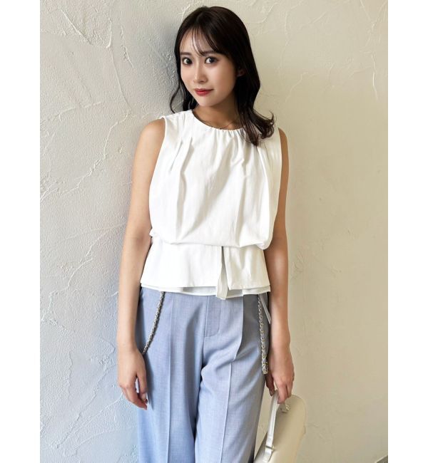 dazzlin「ショルダータックカットソー」|Tシャツ・カットソー|