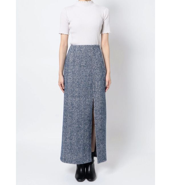 EMODA「【WEB限定】スリットマキシスカート」|スカート|