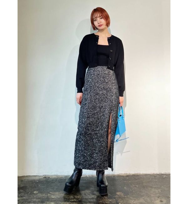 EMODA「【WEB限定】スリットマキシスカート」|スカート|