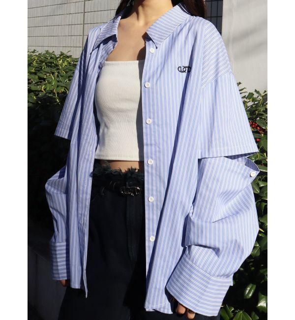 EMODA「2WAYオーバーシャツ」|シャツ・ブラウス|