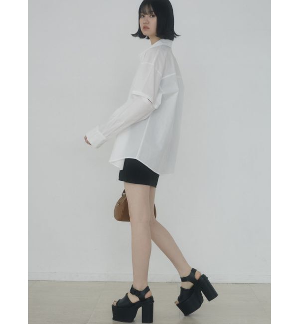 EMODA「2WAYオーバーシャツ」|シャツ・ブラウス|