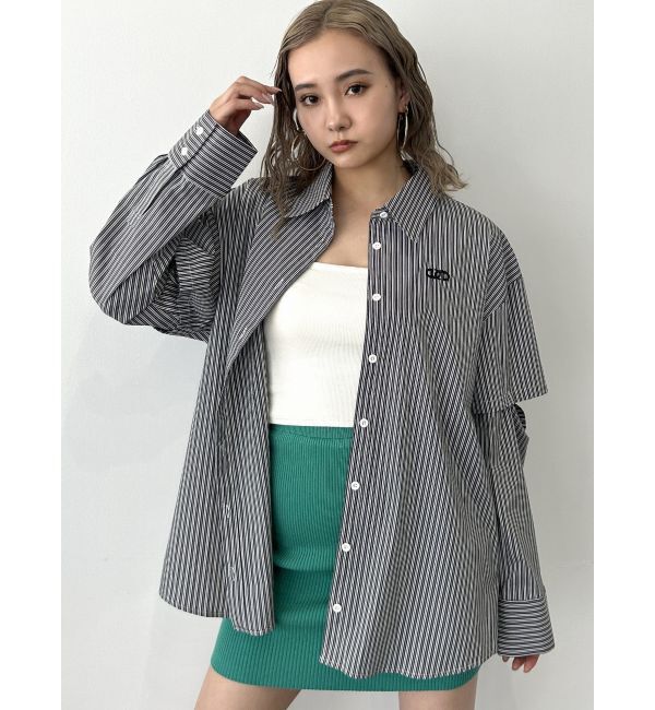 EMODA「2WAYオーバーシャツ」|シャツ・ブラウス|