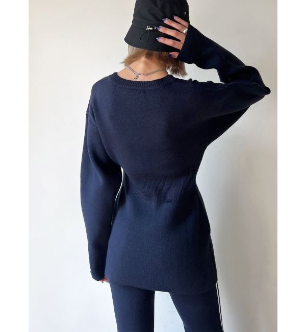 EMODA「チューズラインロゴカーディガン」|カーディガン|