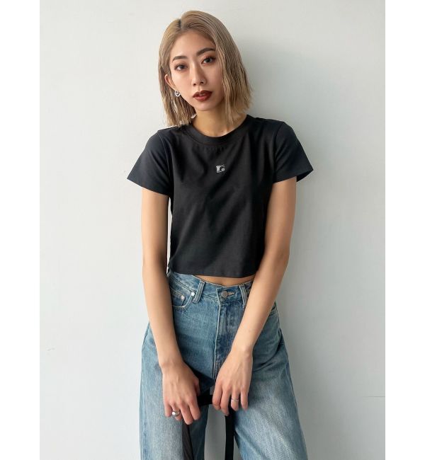 EMODA「ロゴミニマルTシャツ」|Tシャツ・カットソー|