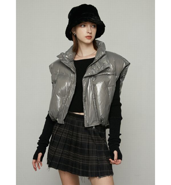 EMODA「コンパクトパッファーダウンベスト」|ダウンベスト・ベスト|