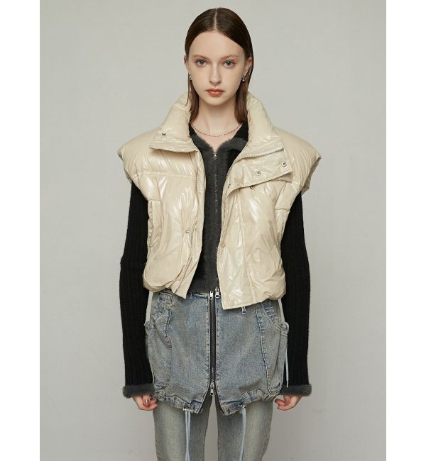 EMODA「コンパクトパッファーダウンベスト」|ダウンベスト・ベスト|