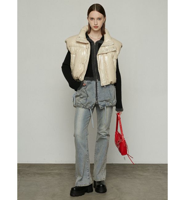 EMODA「コンパクトパッファーダウンベスト」|ダウンベスト・ベスト|