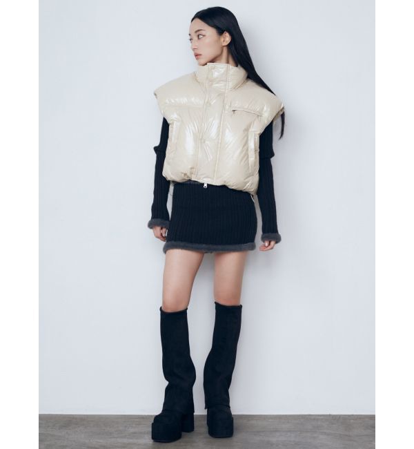 EMODA「コンパクトパッファーダウンベスト」|ダウンベスト・ベスト|