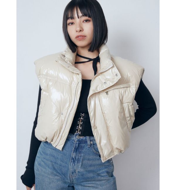 EMODA「コンパクトパッファーダウンベスト」|ダウンベスト・ベスト|