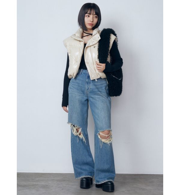 EMODA「コンパクトパッファーダウンベスト」|ダウンベスト・ベスト|