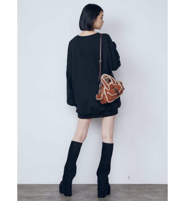 EMODA「バックルムートンバッグ」|ハンドバッグ|