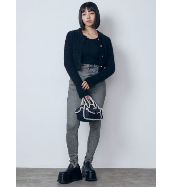 EMODA「バックルムートンバッグ」|ハンドバッグ|