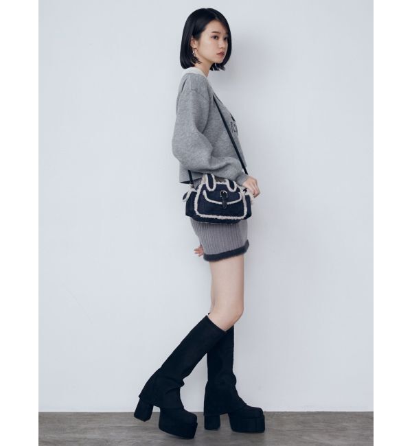 EMODA「バックルムートンバッグ」|ハンドバッグ|