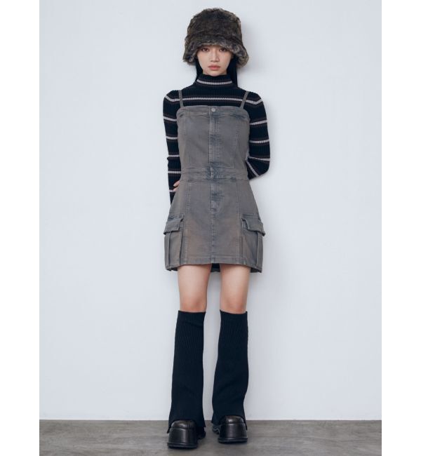 EMODA「リブルーズレッグウォーマーズ」|レッグウォーマー|