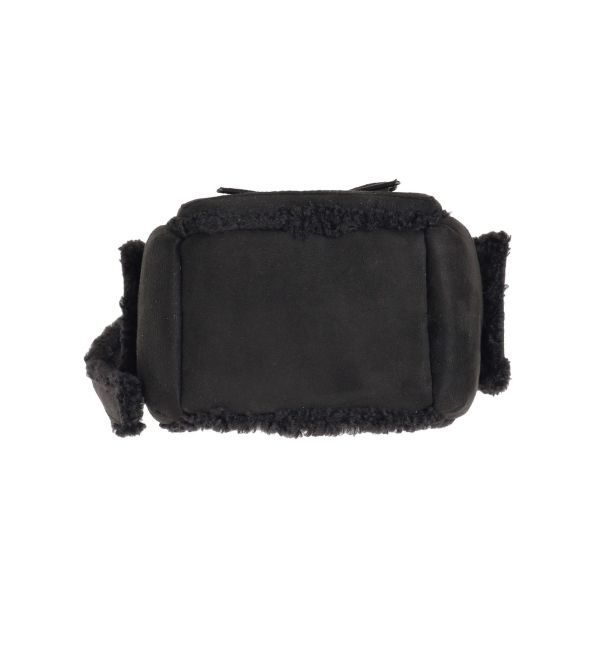 EMODA「フェイクムートンボックスリボンバッグ」|ショルダー・メッセンジャー|