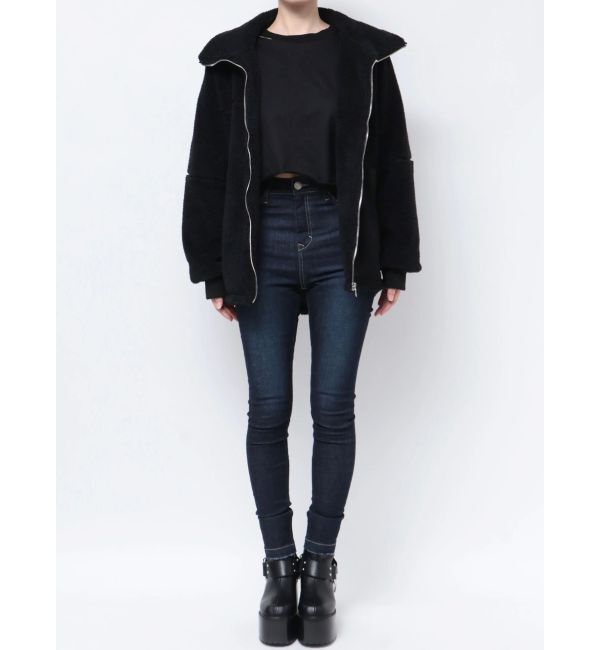 EMODA「オーバーボアブルゾン」|ブルゾン・スタジャン|