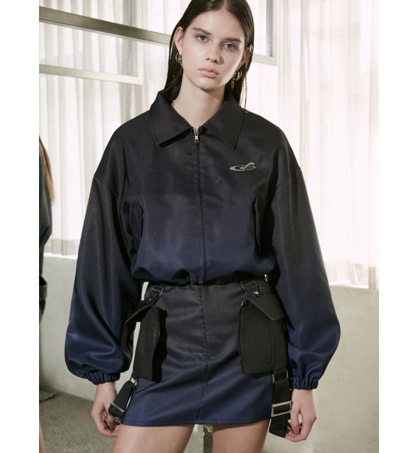 EMODA「スペイシーマークショートブルゾン」|ブルゾン・スタジャン|