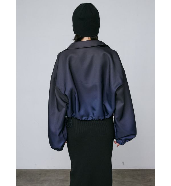 EMODA「スペイシーマークショートブルゾン」|ブルゾン・スタジャン|