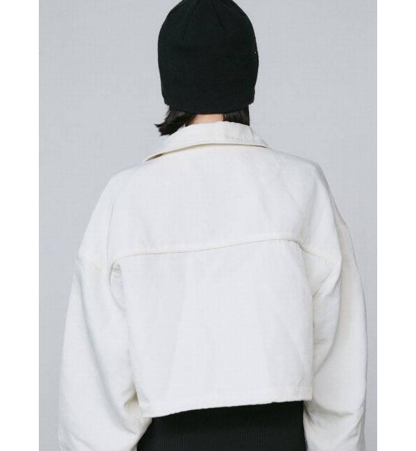 EMODA「スペイシーマークショートブルゾン」|ブルゾン・スタジャン|