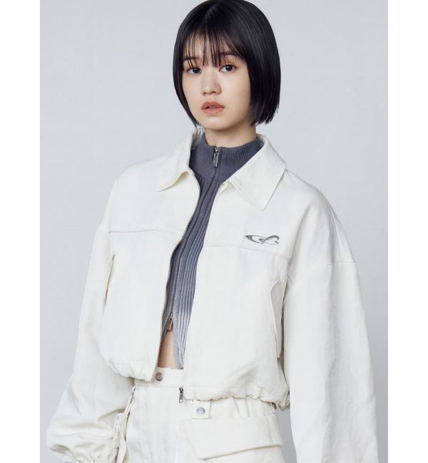 EMODA「スペイシーマークショートブルゾン」|ブルゾン・スタジャン|