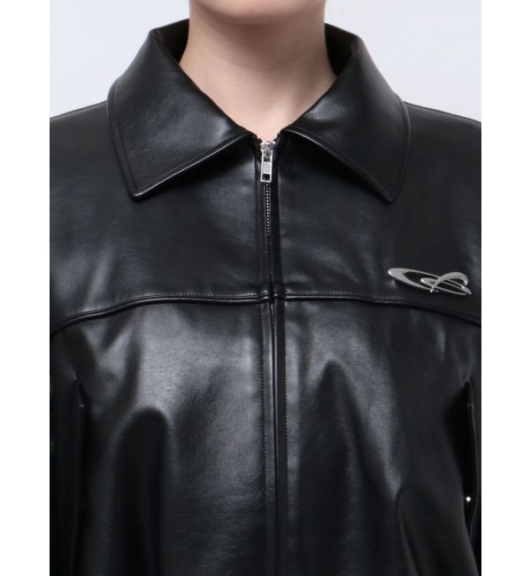 EMODA「スペイシーマークショートブルゾン」|ブルゾン・スタジャン|