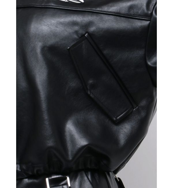 EMODA「スペイシーマークショートブルゾン」|ブルゾン・スタジャン|