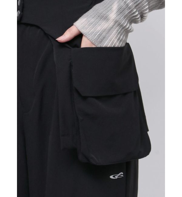 EMODA「レイヤーベルトナイロンフレアパンツ」|その他|