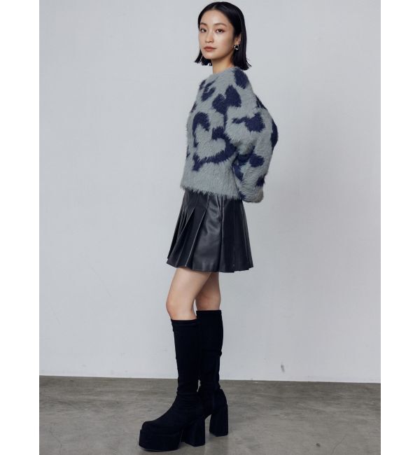 EMODA「レオパードシャギールーズニット」|ニット・セーター|