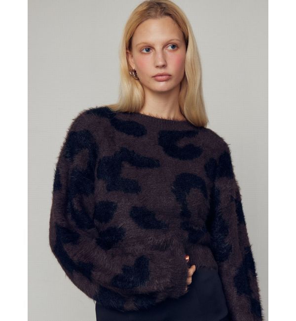 EMODA「レオパードシャギールーズニット」|ニット・セーター|