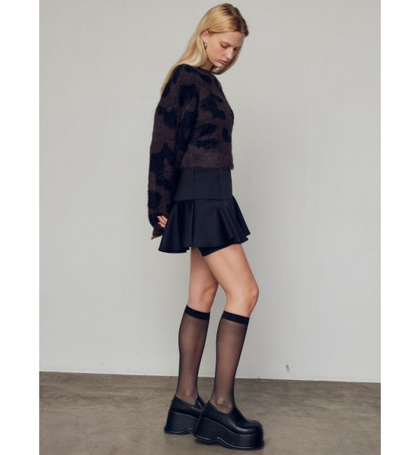 EMODA「レオパードシャギールーズニット」|ニット・セーター|