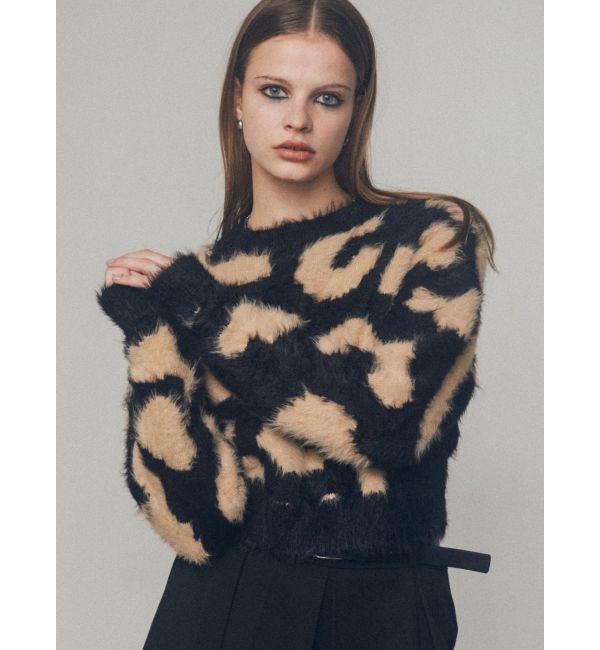 EMODA「レオパードシャギールーズニット」|ニット・セーター|