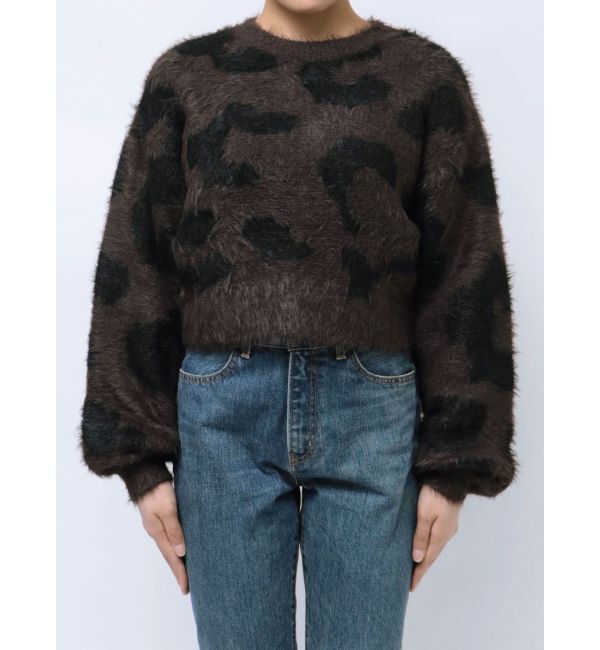 EMODA「レオパードシャギールーズニット」|ニット・セーター|