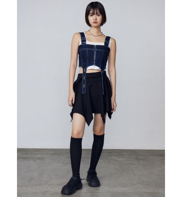 EMODA「ランダムヘムベルトスカート」|スカート|