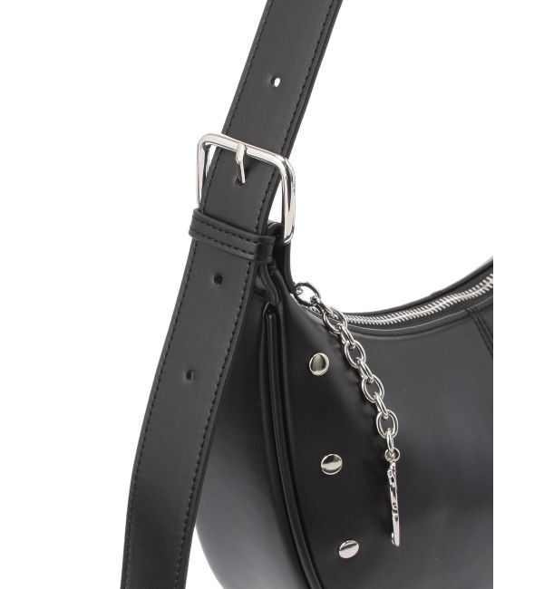 EMODA「スタッズショルダーチャームバッグ」|ハンドバッグ|