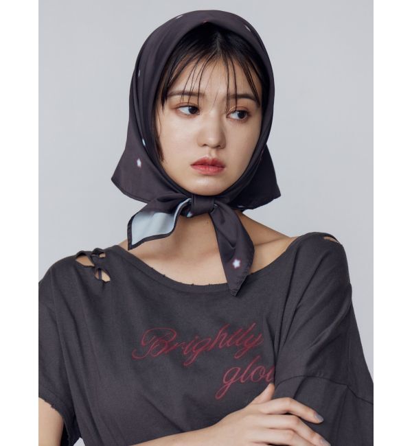 EMODA「グロスパターンスカーフ」|バンダナ・スカーフ|