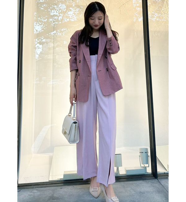 MERCURYDUO「リネンジャケット」|テーラードジャケット|