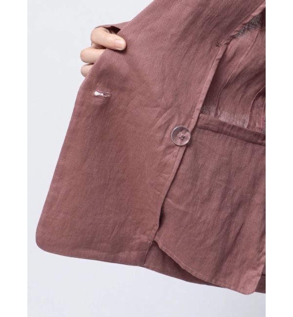 MERCURYDUO「リネンジャケット」|テーラードジャケット|