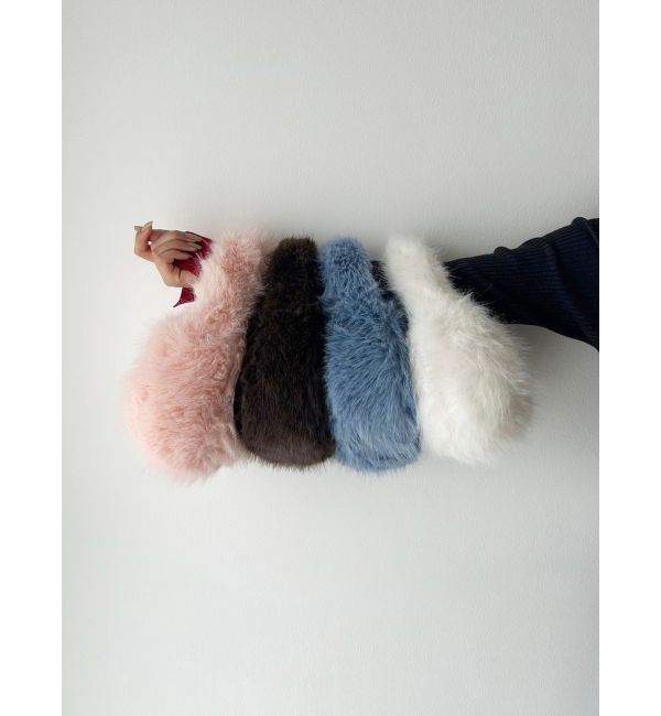 MERCURYDUO「フェイクファーミニBAG」|ハンドバッグ|