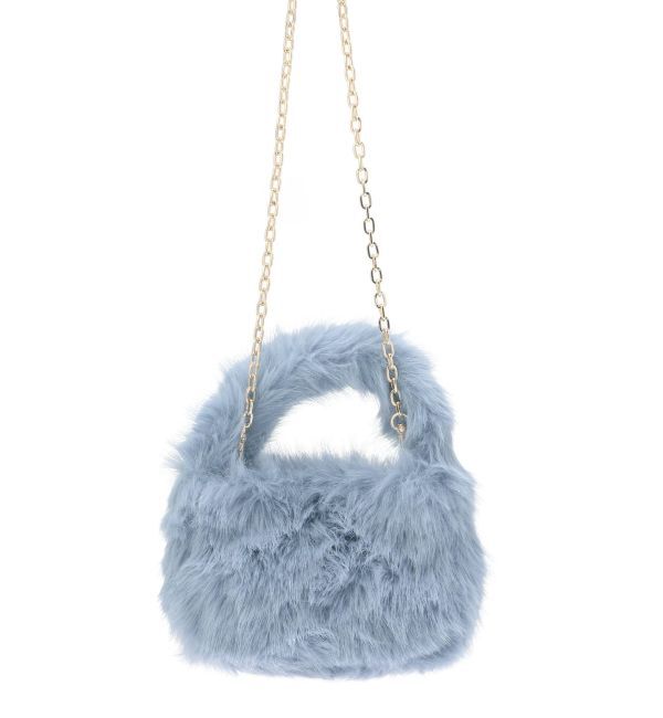 MERCURYDUO「フェイクファーミニBAG」|ハンドバッグ|