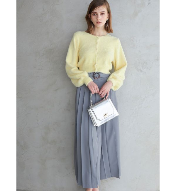 MERCURYDUO「ハイウエストプリーツワイドパンツ」|その他|