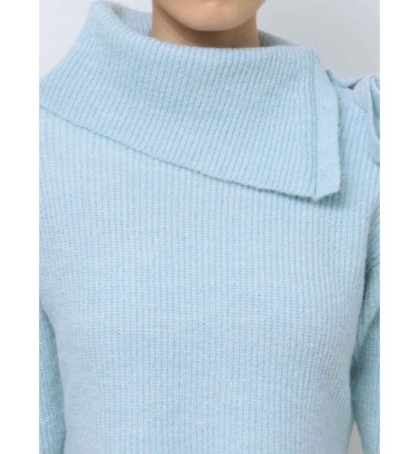 MERCURYDUO「2WAYアシメカラーニット」|ニット・セーター|