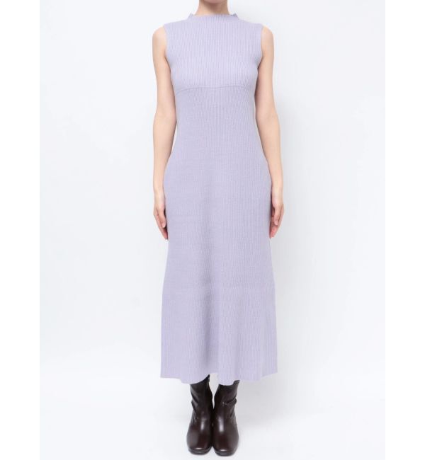 MERCURYDUO「ミニシャギーハーフジップニットセットワンピース」|ワンピース|