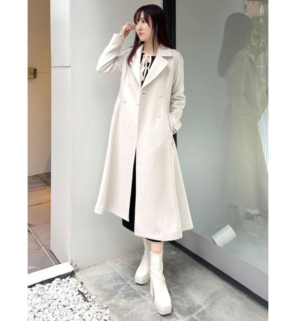 MERCURYDUO「3WAY配色ストラップバッククロスロングスリーブワンピース」|ワンピース|