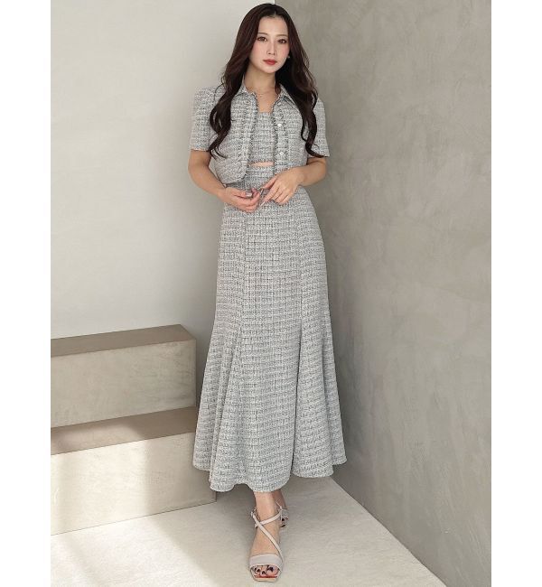 MERCURYDUO「メタルパーツストラップサンダル」|サンダル|